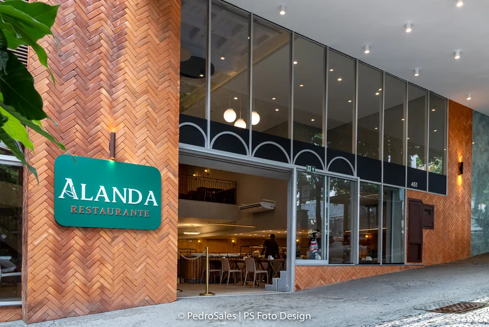 Obra comercial do restaurante Alanda, APTAR