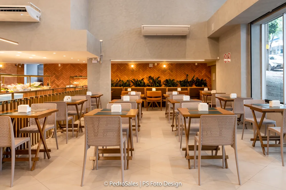 Obra comercial do restaurante Alanda, APTAR